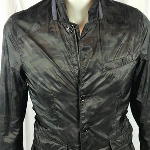 Massimo Dutti Reversible jacket Army and Green